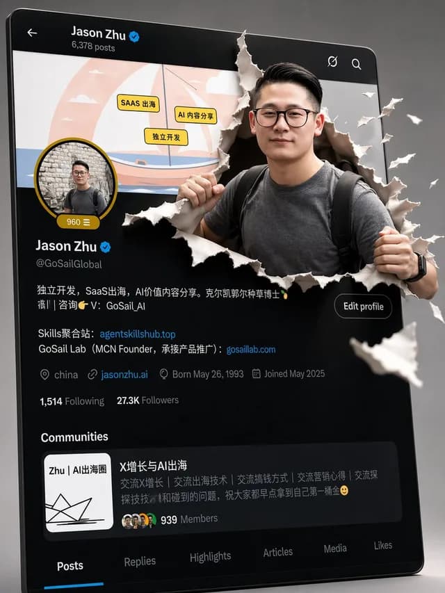 3D Pop-out Profile Page Illustration preview image 1