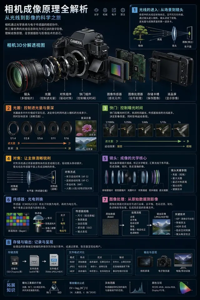 Camera Imaging Technology Infographic preview image 1
