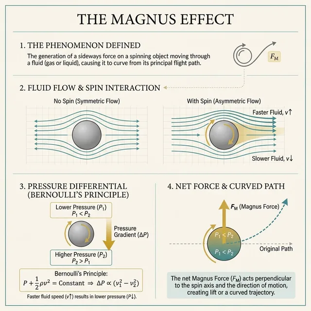 Minimal Magnus Effect Infographic preview image 1