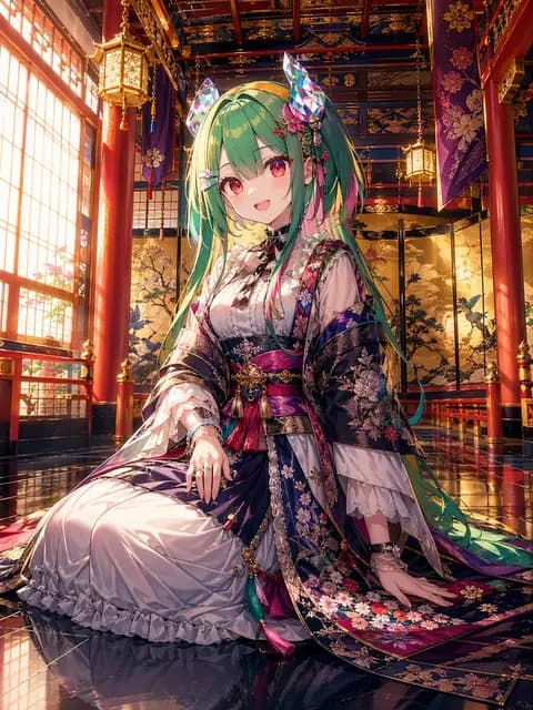 Anime Shrine Princess in Palace preview image 1