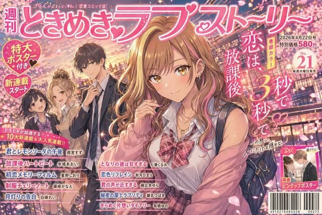 Shoujo Manga Magazine Cover preview image 1