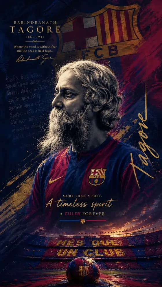 Epic FC Barcelona Heritage Poster preview image 1