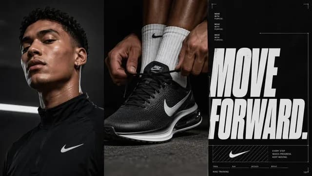 Triptych Sports Ad Poster preview image 1
