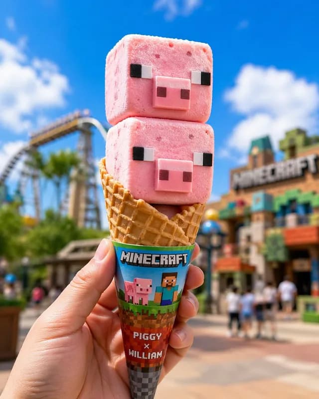 Co-branded IP Ice Cream Design preview image 1