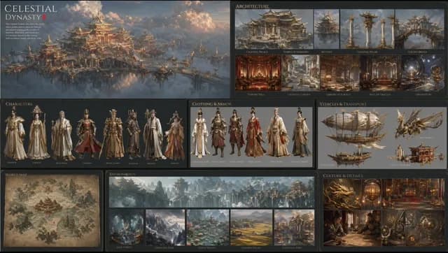 Celestial Dynasty World Bible Board preview image 1