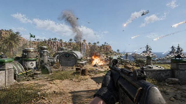 First-Person Tropical Island Warzone preview image 1