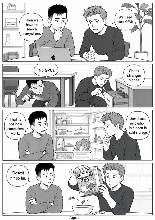 Funny GPU Search Comic Page preview image 1