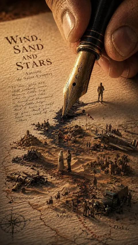 Surreal Wind, Sand and Stars Book World preview image 1