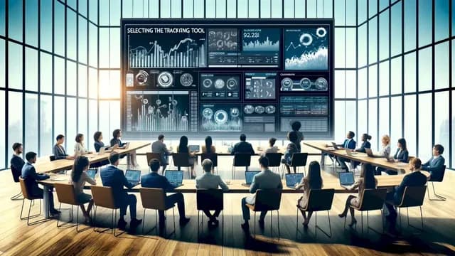 Futuristic Boardroom Analytics Meeting preview image 1