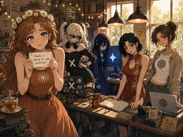 Cozy AI Agents Studio Group Portrait preview image 1