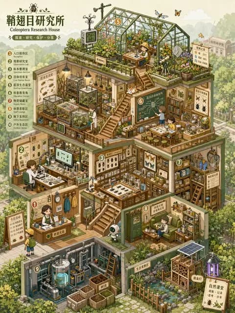 Isometric Micro-World Cross-Section Archive preview image 1