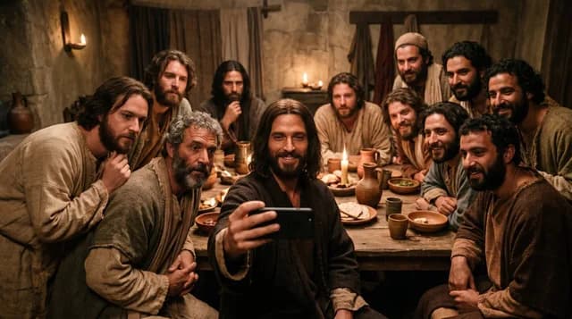 Last Supper Selfie Scene preview image 1