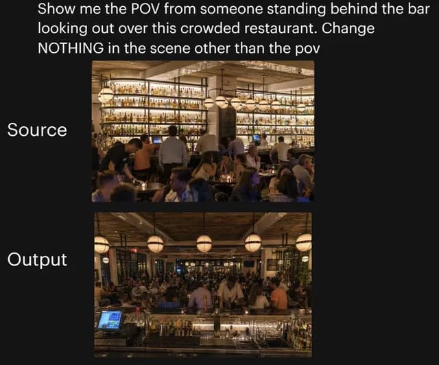Restaurant POV Change Comparison preview image 1
