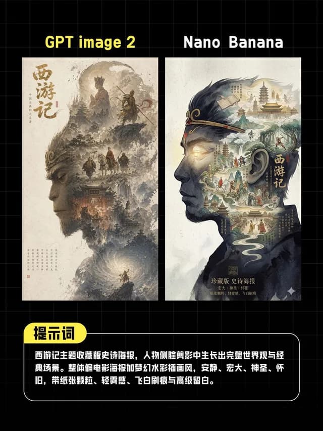 AI Poster Comparison Thumbnail preview image 1