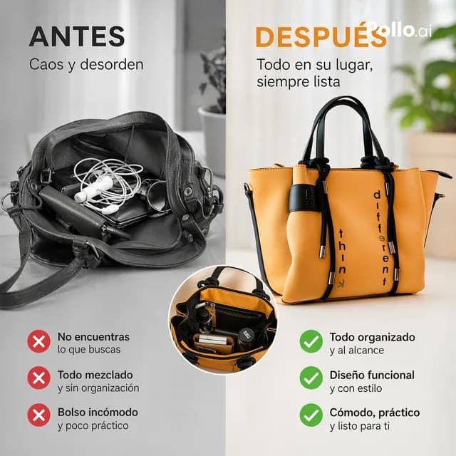 Before and After Handbag Ad preview image 1