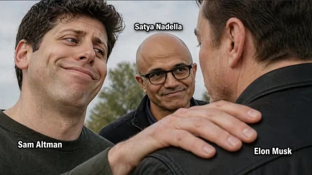 Tech CEOs Awkward Meme Photo preview image 1