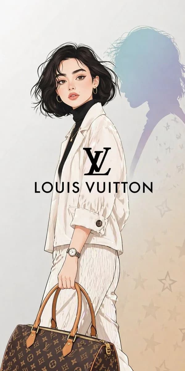 Luxury Fashion Illustration preview image 1
