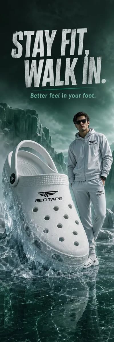 Creative Footwear Concept Ad preview image 1