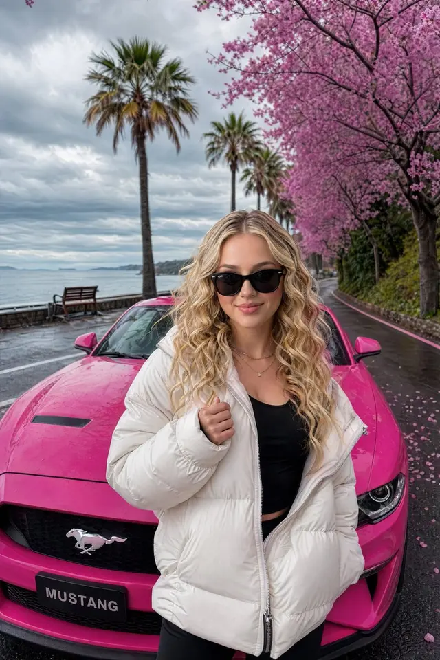 Luxury Lifestyle Mustang Shot preview image 1