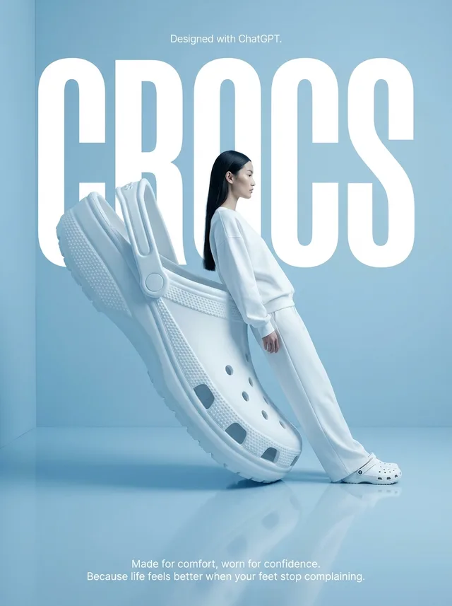Surrealist High-Fashion Brand Poster preview image 1