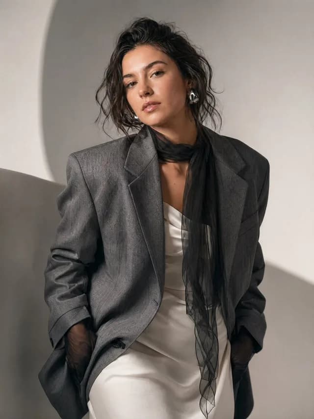 High-Fashion Editorial Portrait Prompt preview image 1
