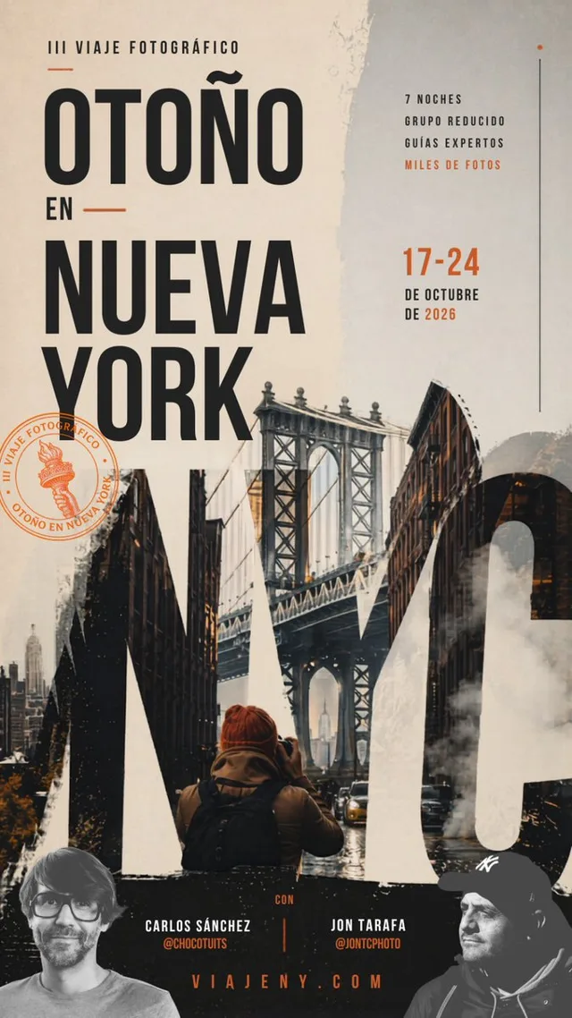 Autumn in New York Travel Poster preview image 1