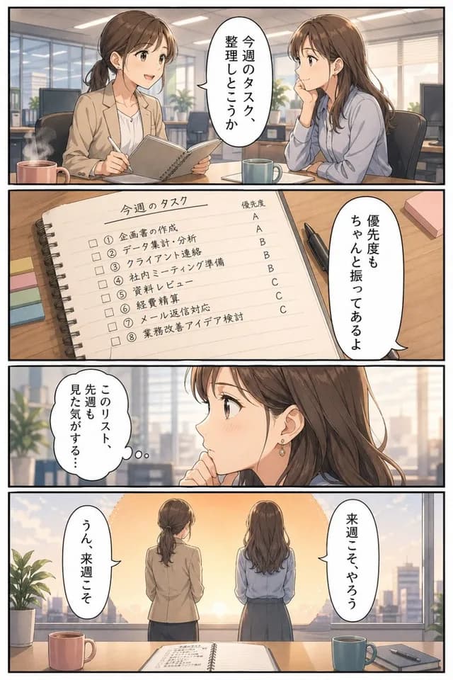 Business Office Manga Task Comic preview image 1