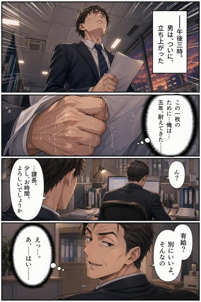 Business Office Manga Page preview image 1