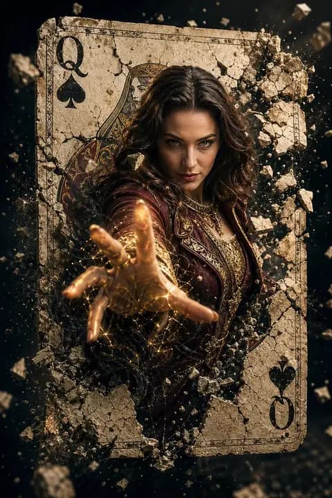Epic Fantasy Movie Poster preview image 1