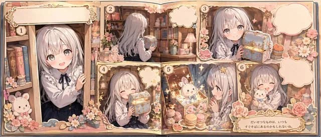 Whimsical Storybook Treasure Spread preview image 1