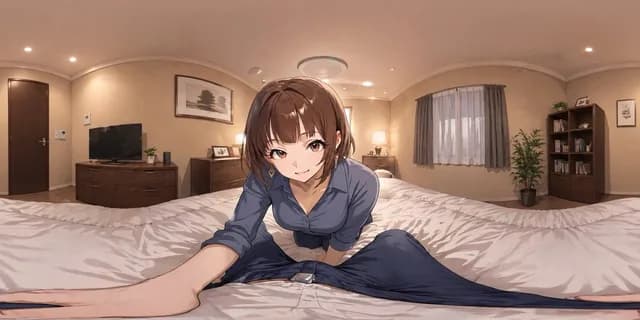 Anime VR Bedroom Encounter preview image 1