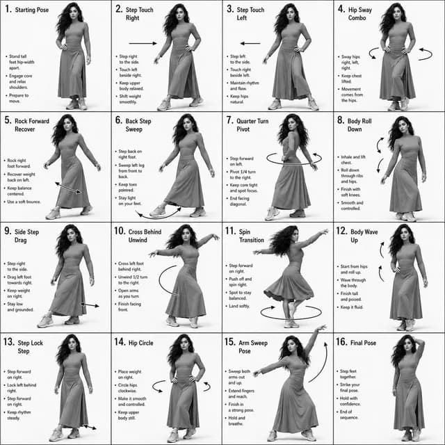 Choreography Instruction Sheet Generator preview image 1