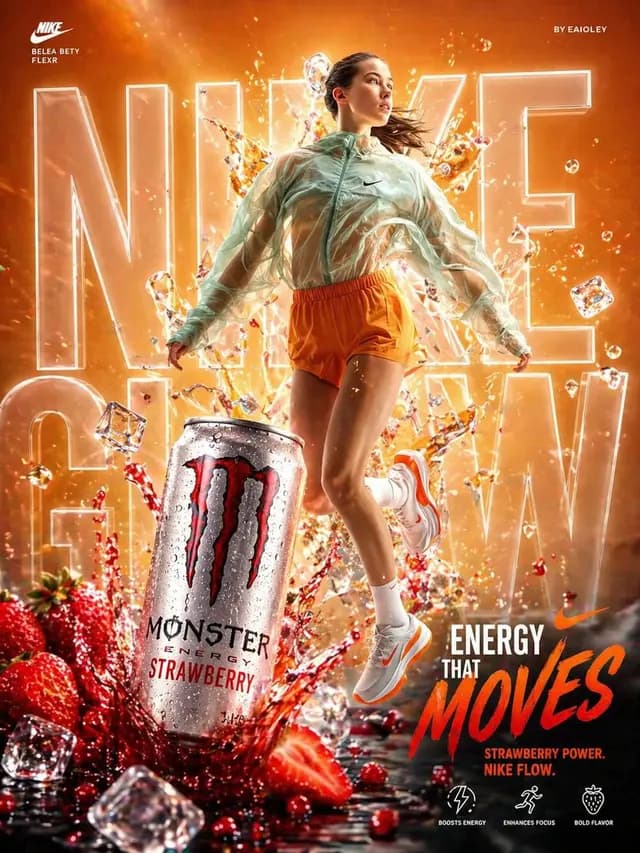 Dynamic Energy Drink Advertisement preview image 1