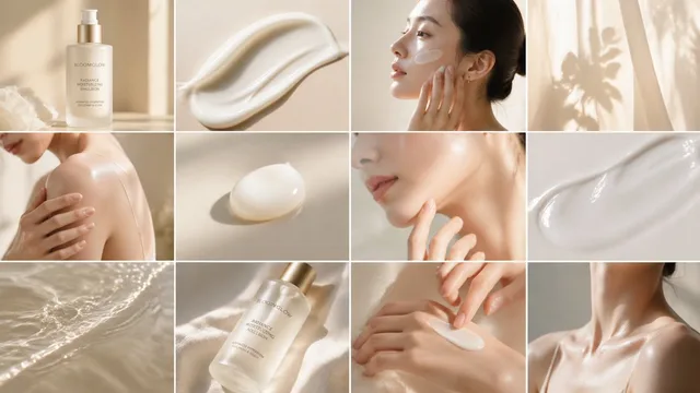 Luxury Skincare Editorial Grid preview image 1