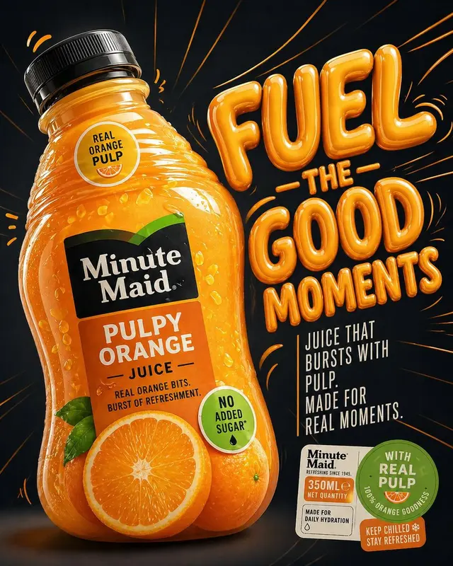 Minute Maid commercial product ad preview image 1