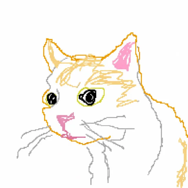 Scribbly MS Paint Transformation preview image 1
