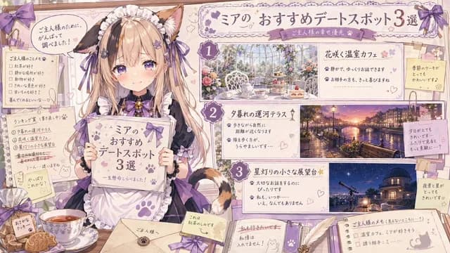 Catmaid Date Spot Recommendation Board preview image 1