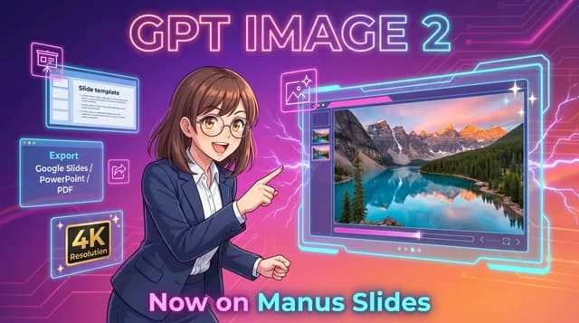 Neon GPT Image 2 Promo Poster preview image 1
