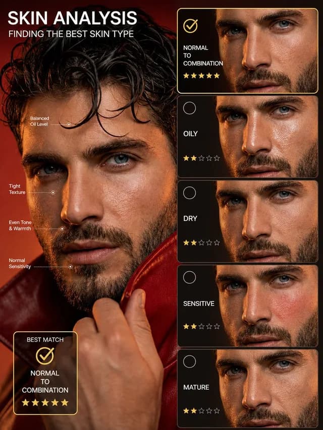 Skin Type Analysis Graphic preview image 1