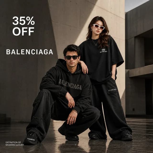 Luxury High-Fashion Brand Advertisement preview image 1