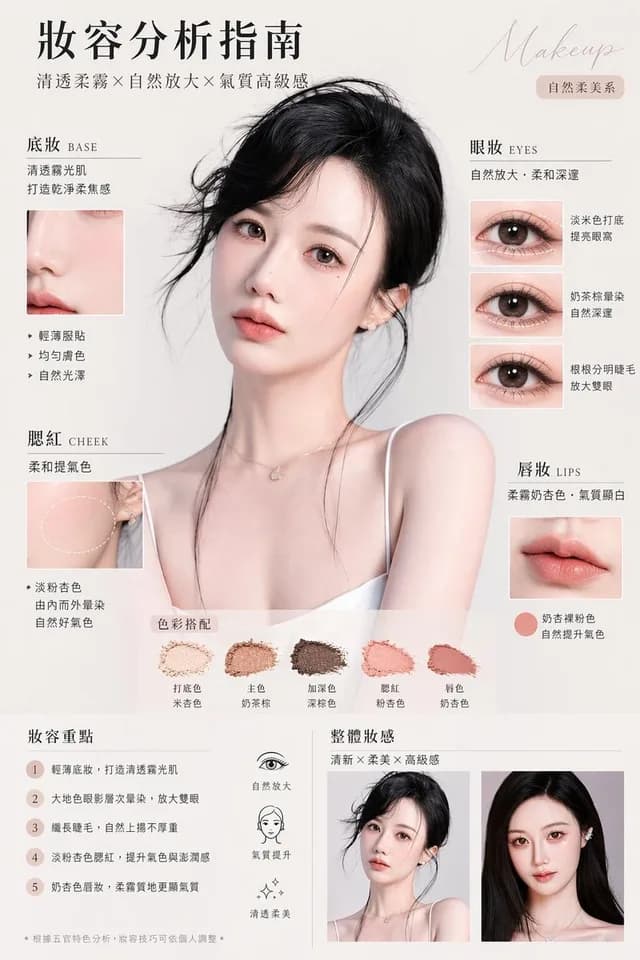 Luxury Makeup Analysis Poster preview image 1