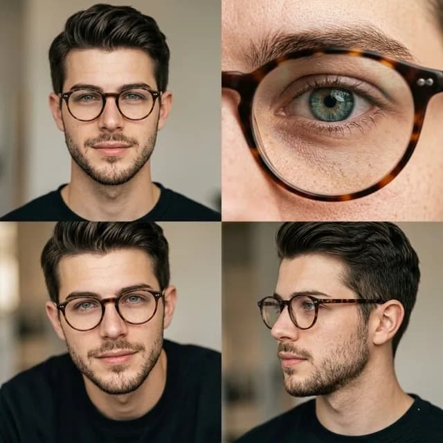 Editorial Portrait 2x2 Grid preview image 1