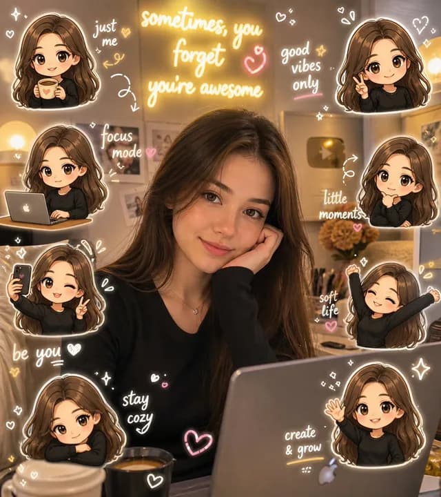 Chibi Avatar Scrapbook Photo preview image 1