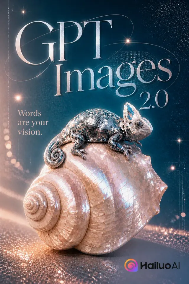 Luxury GPT Images 2.0 Launch Poster preview image 1