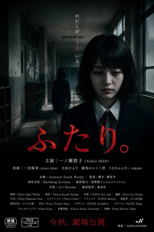 Japanese School Horror Poster preview image 1