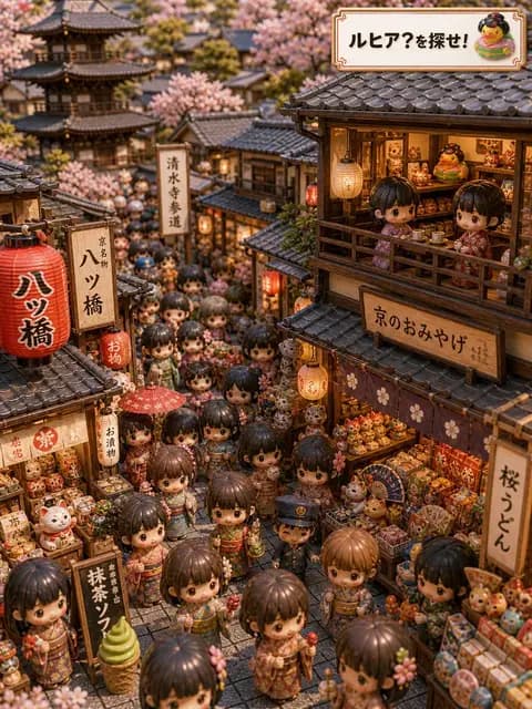 Kyoto Hidden Mascot Diorama preview image 1