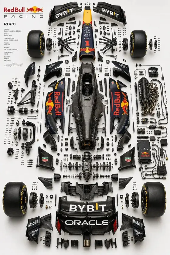 Luxury Automotive Exploded Diagram preview image 1