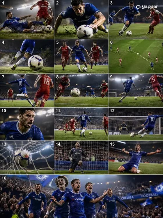 Cinematic Soccer Storyboard preview image 1