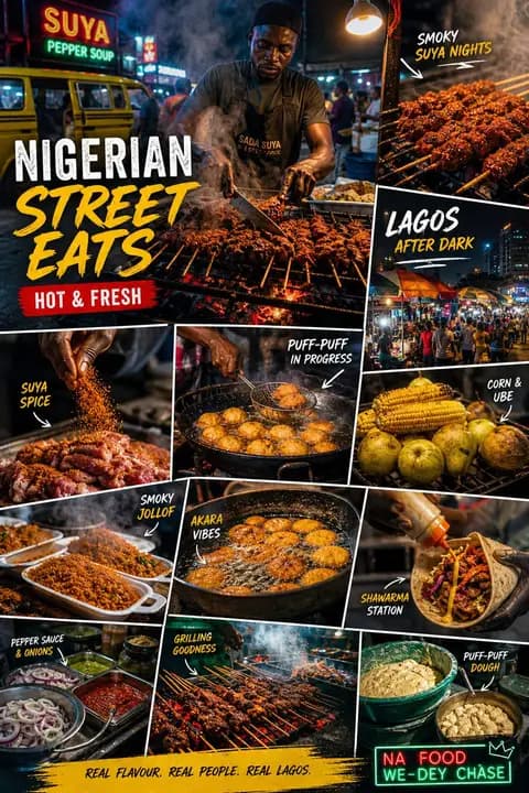 Nigerian Street Eats Collage preview image 1