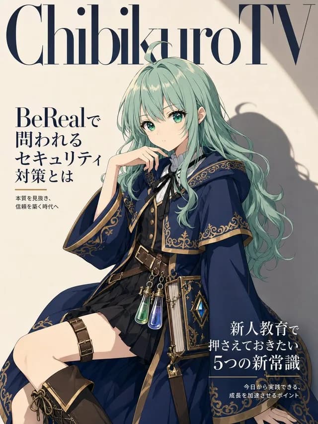 Anime Fantasy Magazine Cover preview image 1